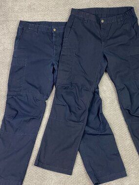 Vertx Phantom LT 2.0 Lot of 2 Cargo Pants Mens 35 x 32 Fit 35 x 31 Navy Ripstop